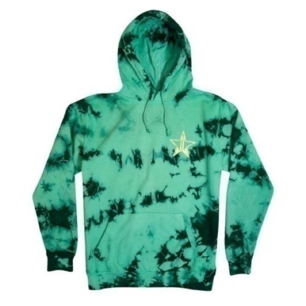 Jeffree Star Green Tye-Dye Hoodie 💜